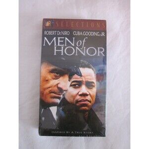 MEN OF HONOR VHS Robert DeNIRO, Cuba Gooding, Jr. Watermark Sealed